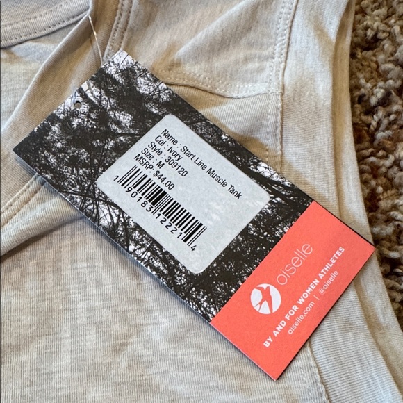 NWT Oiselle Start Line Tank, M - Picture 4 of 5